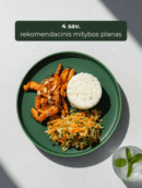 4 sav. rekomendacinio mitybos plano patiekalas